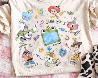 Disney Pixar Toy Story 5 Birthday Custom PNG, Toy Story Birthday Themed PNG, Disney Family Birthday boy Party Png, Best Birthday Ever Png