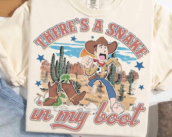 Vintage Hay una serpiente en mi bota Woody Cowboy Disney Pixar Toy Story Png, Tienes un amigo en mí Png, Descarga de archivo PNG de Woody Cowboy