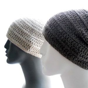 Crochet Hat Pattern: The Filas Beanie and Slouchy (PDF Pattern)