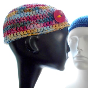 Crochet Hat Pattern: The Shorty B. Kufi Cap (PDF Pattern)