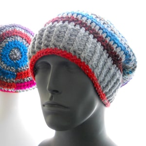 Crochet Hat Pattern: The Eccentric Concentric Slouchy (PDF Pattern)