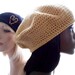 CROCHET PATTERN: Rubi, a Beret to Crochet, Beanie Hat Pattern for Women and Men, Instant Download PDF