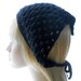CROCHET PATTERN: Hannah Bandanna Kerchief Pattern, Instant Download PDF