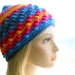 CROCHET PATTERN: The Bitsy Bobbles Beanie Hat Pattern, Five Sizes -- Baby to Adult Large, Instant Download PDF