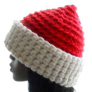 Haakpatroon The Big Pix-beanie, gemakkelijke kerstmuts, warme en gezellige winterbeanie, gemakkelijke muts van supervolumineus garen