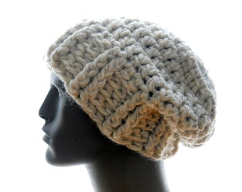 The Super Ribby Slouchy Hat Crochet Pattern