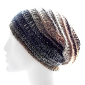 Crochet Hat Pattern: The Spiro Beanie and Slouchy (PDF Pattern)