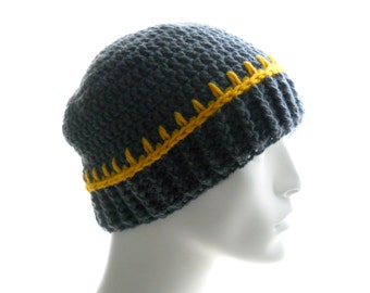 The Spike Stripe Beanie Crochet Pattern