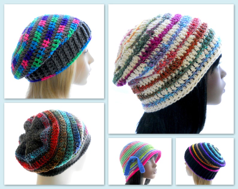 Self-Patterning Yarns CROCHET PATTERNS 