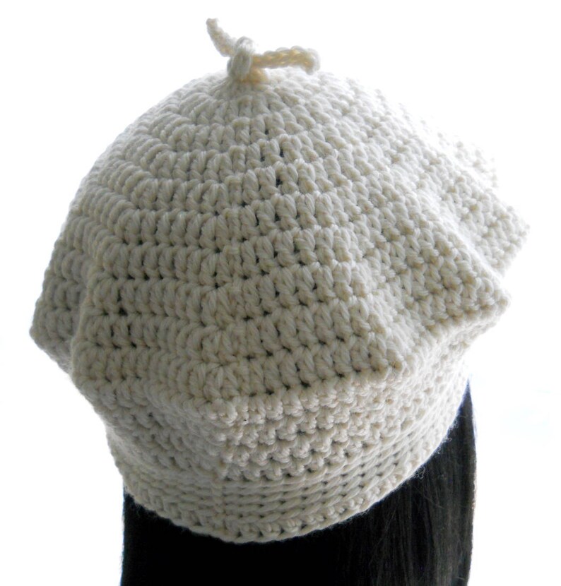 CROCHET PATTERN The Pointy DK Beanie/Beret Hat Pattern Etsy