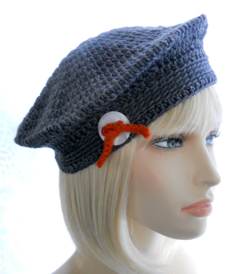 CROCHET PATTERN The Pointy DK Beanie/Beret Hat Pattern Etsy