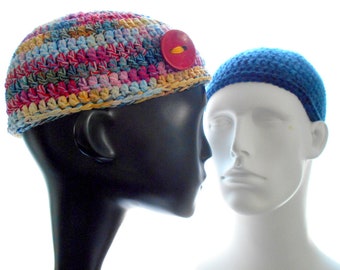The Shorty B. Hat, a Kufi Cap, Crochet Pattern