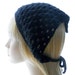 CROCHET PATTERN: Hannah Bandanna Kerchief Pattern, Instant Download PDF
