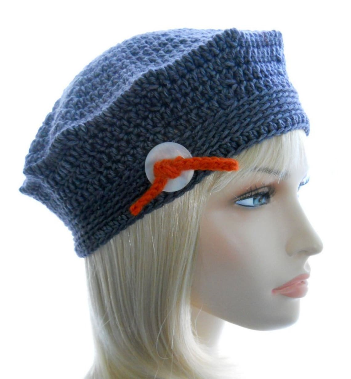 CROCHET PATTERN The Pointy DK Beanie/Beret Hat Pattern Etsy