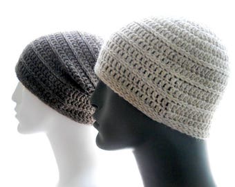 The Filas Beanie and Slouchy Hat Crochet Pattern