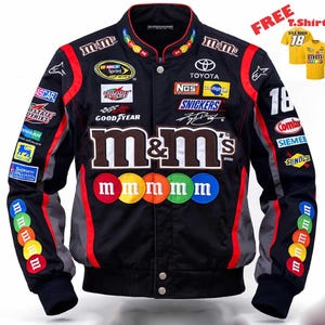 M & M Nascar Jacket - Etsy