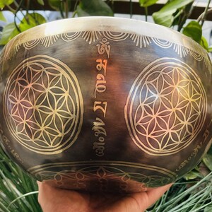 handcrafted singing bowl
7 metals singing bowl
sacred singing bowl
sound therapy bowl
mindfulness bowl