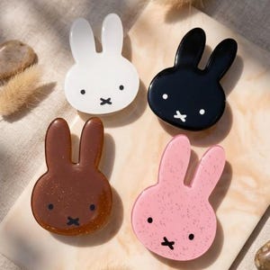 Bunny Rabbit Phone Grip, MagSafe Compatible Stand, Kawaii Animal Accessory