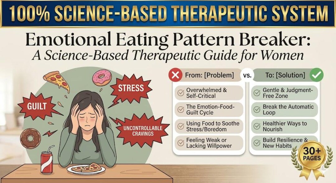 Emotional Eating Pattern Breaker | Food & Habit Workbook for Women ...
