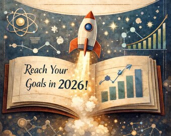 Science-Based New Year’s Resolutions Guide | Build Habits, Achieve Goals & Stay Consistent | Printable Workbook