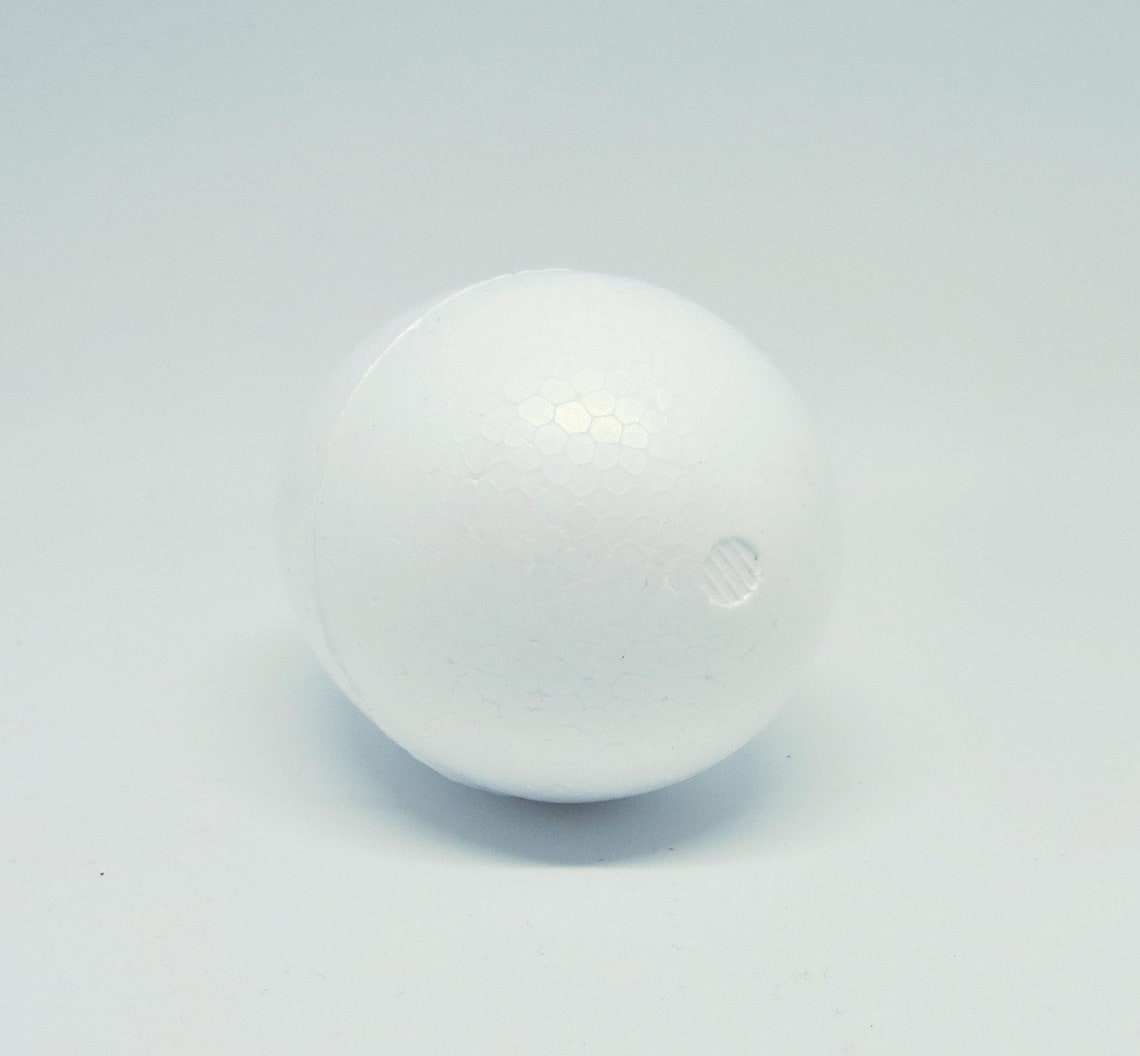 Smoothfoam Egg Shaped Craft Supply White Foam 3x2 | Etsy