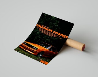 Channel Orange Frank Ocean Poster