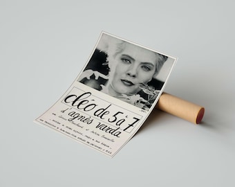 Cleo From 5 to 7 Film Poster Criterion Collection