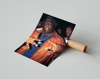 Biggie Smalls 90s Poster