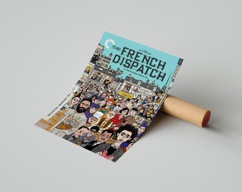 The French Dispatch Criterion Collection Film Poster