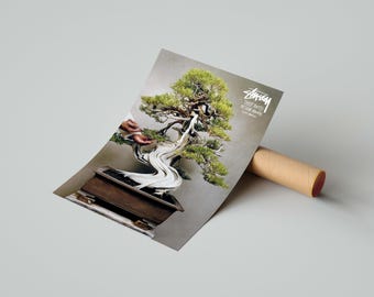 Stussy Bonsai 90s Poster
