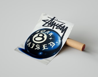 Stussy 90s Poster
