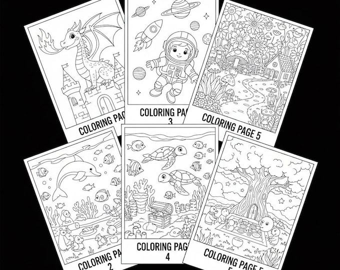 Featured listing image: colorign page