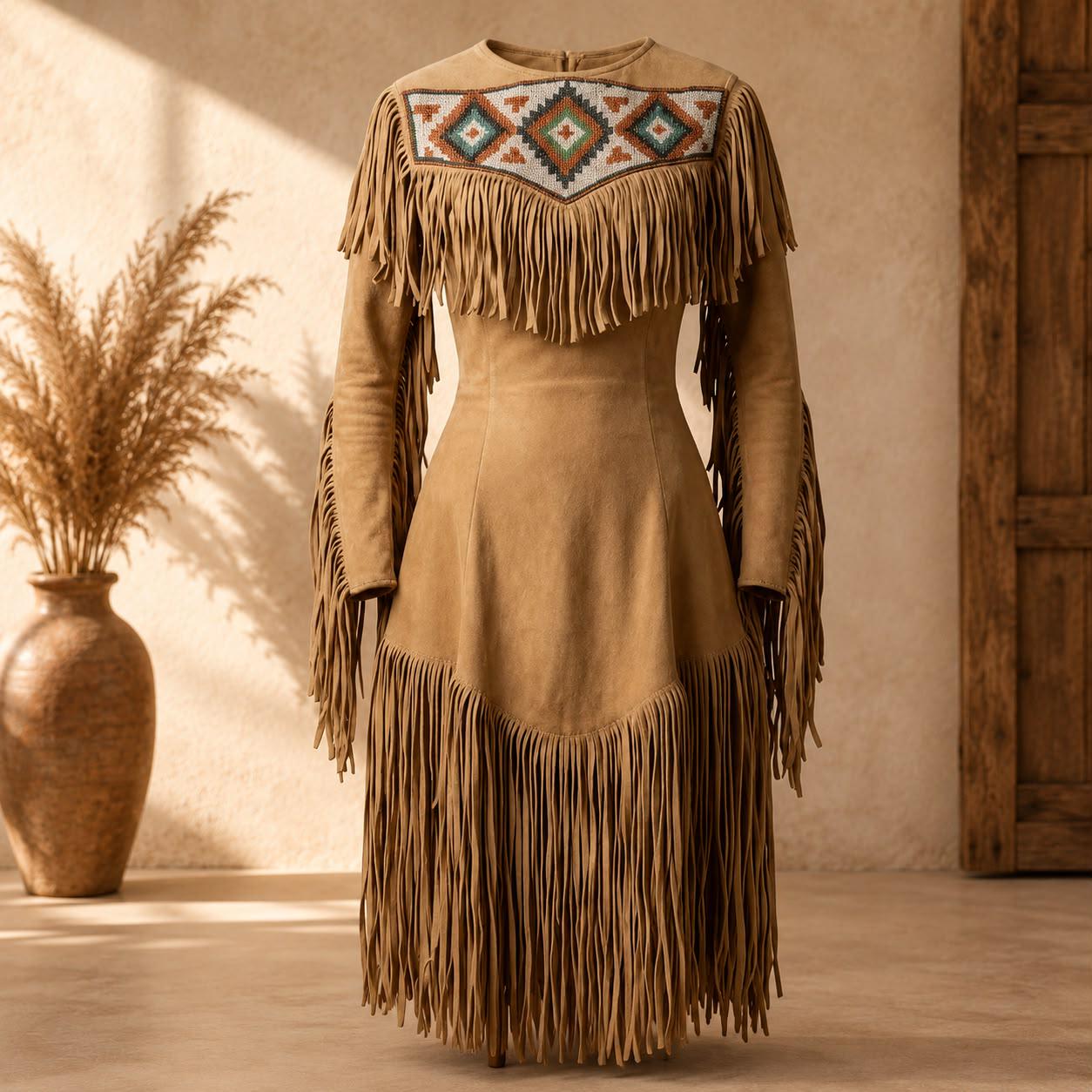 Aztec Wedding Dress
