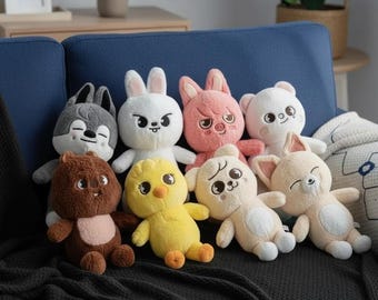 50cm Stray Kids SKZOO KARMA Inspired Plushie Wolf Chan, Leebit, Dwaekki, Jiniret, Han Quokka, Bbokari, PuppyM, Foxi.NY Plush Toy Kpop gift