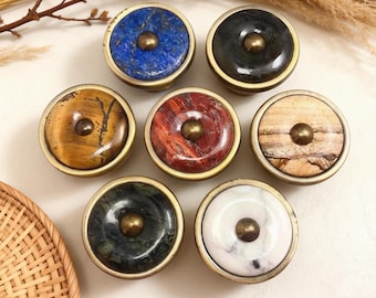 Naturstein Knauf, Möbelknauf - Schrankgriffe