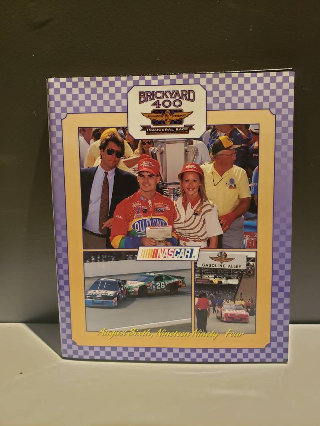 1994 Inaugural Brickyard 400 Souvenir Hard Cover Book - Etsy