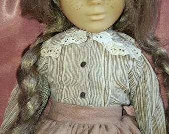 Vintage Clodrey Doll | 1977 French Freckled Face, Original Outfit