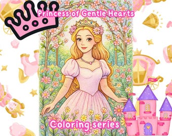 Printable PDF Digital Download | Illustrated Line Art Set | 20 Pages