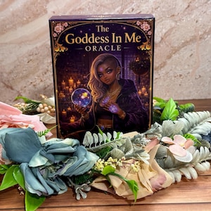 Goddess Oracle Tarot Deck – Spiritual Healing Affirmation Divine Feminine Guidance