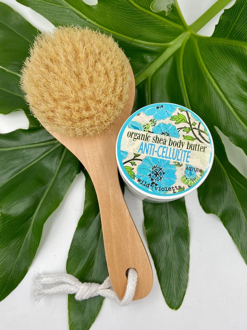 Detox Dry Body Brush Eco Friendly Self Care Dry Skin Etsy