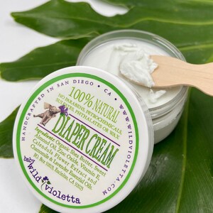 Baby Organic Diaper Cream / Natural Baby Skincare / Infant Diaper Cream / Natural Diaper Balm / New Mom Gift image 6