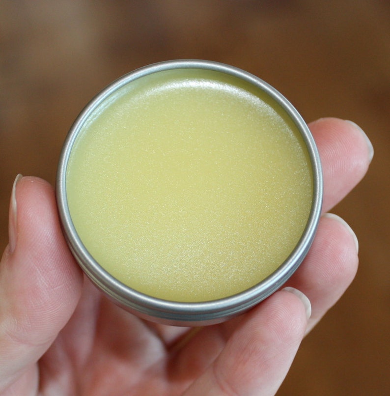 Gift for Gardeners, Organic healing hand balm, Cuticle and Nail Treatment, Natural Shea Butter Salve image 3