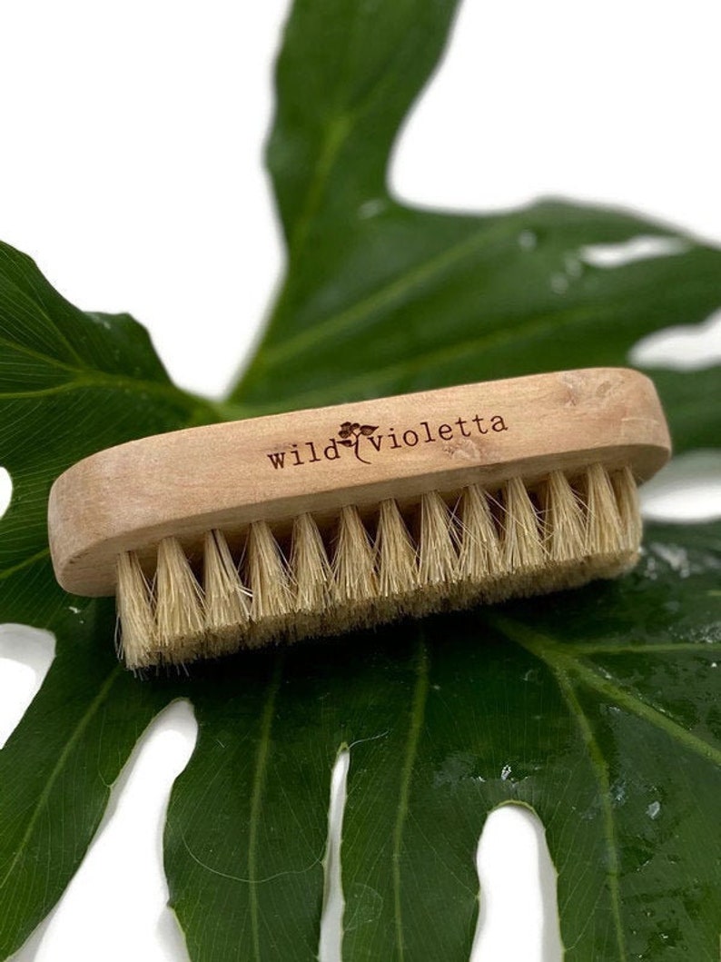 Dry Body Brush Value Gift Set Self Care Kit Face Brush Nail Etsy