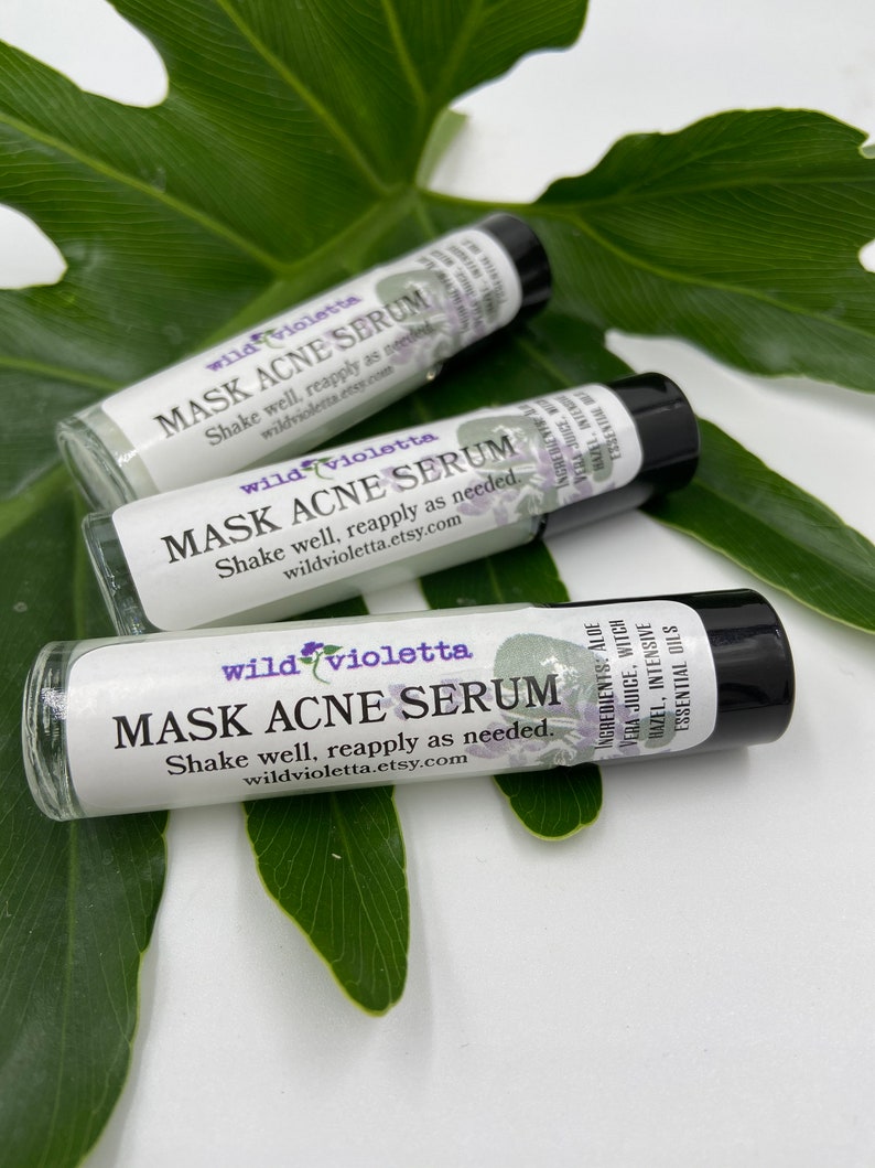 Acne Treatment Mask Acne Maskne Blemish Breakout Ointment / Etsy