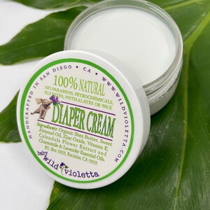 Baby Organic Diaper Cream / Natural Baby Skincare / Infant Diaper Cream / Natural Diaper Balm / New Mom Gift image 5