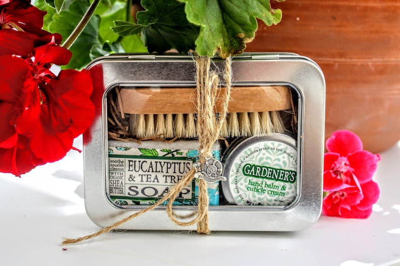 Gardener's Gift Tin / Birthday Gift for Her / Women's Etsy