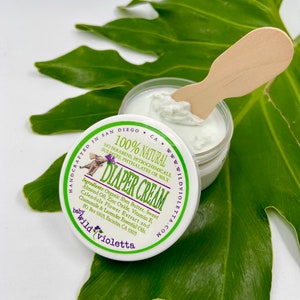 Baby Organic Diaper Cream / Natural Baby Skincare / Infant Diaper Cream / Natural Diaper Balm / New Mom Gift image 2