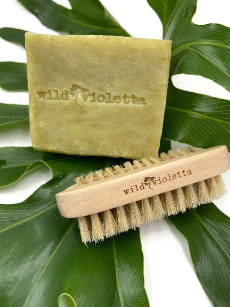 Fingernail Brush Wood Nail Brush Eco Friendly and Etsy