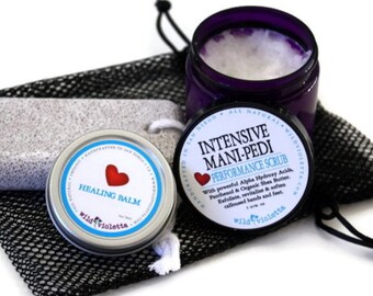 Gift for Him / Foot Callous Removing Men&#39;s Pedicure Self Care Home Spa