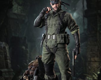 Figura STL de Big Boss / Soldado Táctico de Metal Gear / Artículo de colección para juegos militares / Modelo imprimible en 3D de alta calidad